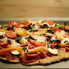 Mediterranean Sweet Potato Pizza