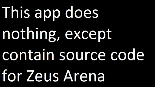 Zeus Arena Source