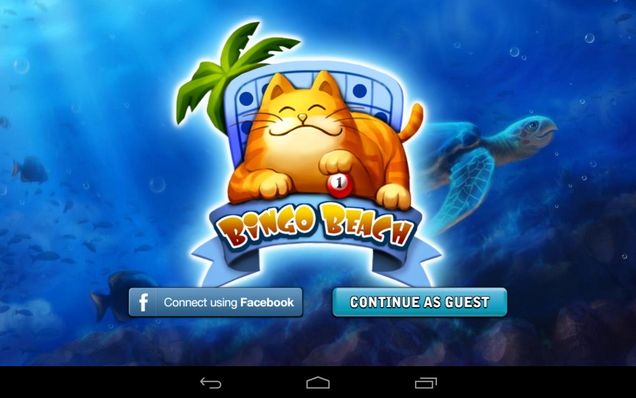 Android application Bingo Beach screenshort