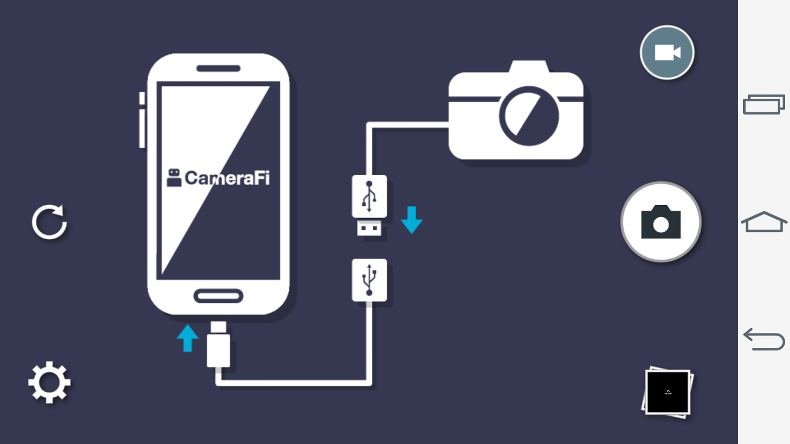 CameraFi — приложение на Android