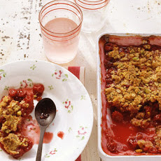 Sour-Cherry Pistachio Crisp
