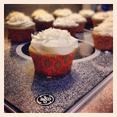 Coconut Angel Cupcakes With Coconut Frosting