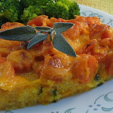 Baked Polenta Carrot Casserole