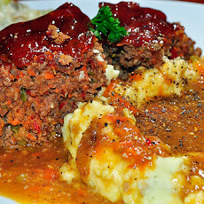 Peppery Meat Loaf With Couscous