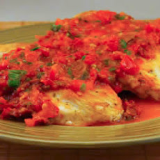 Sauteed Chicken Breasts Recipe with Warm Tomato-Tarragon Salsa