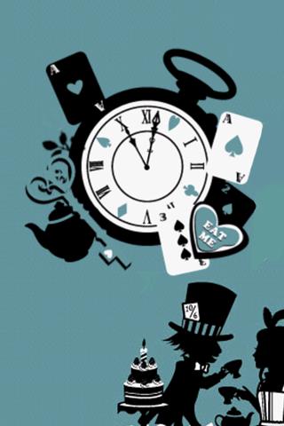 Mad tea party ClockWidget