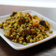 Fregola Sarda with Caramelized Squash and Charmoula