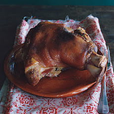 Garlic-Roasted Pork Shoulder