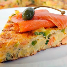 Salmon Frittata (Weight Watchers)