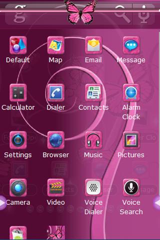 【免費個人化App】Pink Butterfly Theme PANDAHOME-APP點子