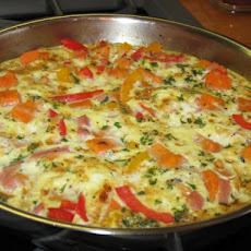 Ham and Vegetable Frittata