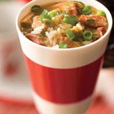 Chicken-Tasso-Andouille Sausage Gumbo