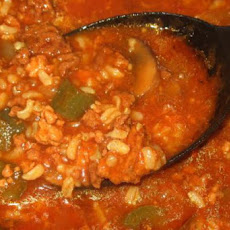 Stuffed Green Pepper Soup