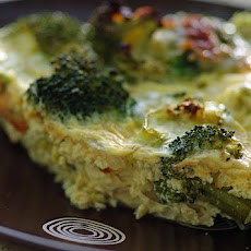 Crustless Broccoli and Cheese Quiche