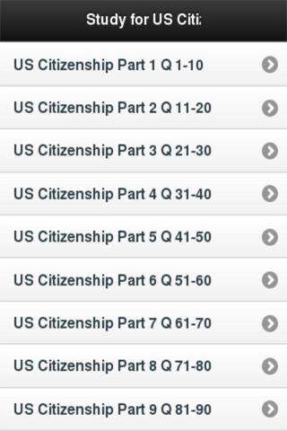 US Citizenship 2012