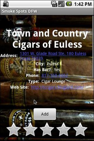 【免費旅遊App】DFW Cigar Smokers Guide-And1X-APP點子