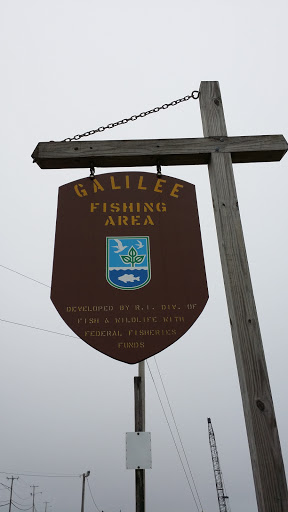 Galilee Fishing Area Sign