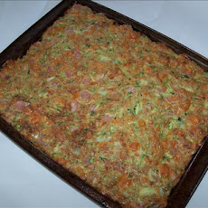 Low-fat Zucchini Slice