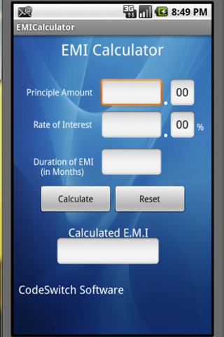 EMI Calculator