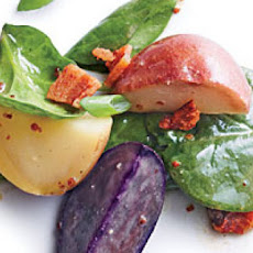 Baby Potatoes with Warm Bacon Vinaigrette