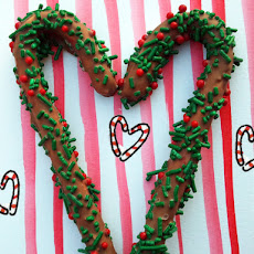 Chocolate Covered Candy Canes