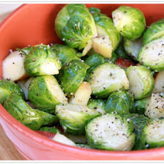 Maple-Roasted Brussels Sprouts