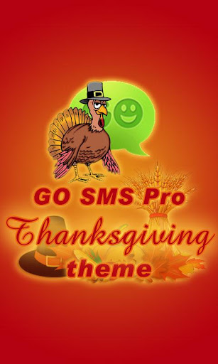 GO SMS Pro Thanksgiving theme
