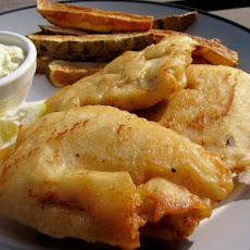 Paula Deen Beer Battered Fish and Chips