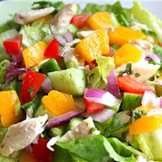 Peach Chicken Salad