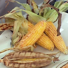 Grilled Corn on the Cob with BBQ Butter