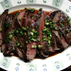 Ginger Soy Marinated Flank Steak