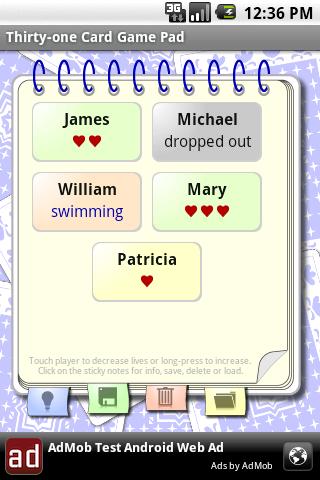 【免費紙牌App】Thirty-one Card Game Pad-APP點子