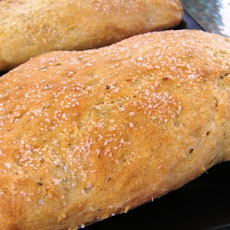 Italian Garlic and Herb Seasoned Panini - Focaccia Bread (abm)