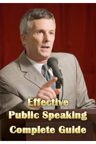 Effective Public Speaking