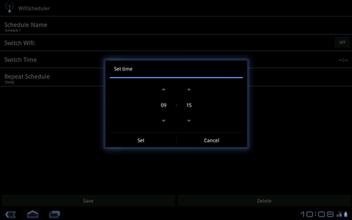 【免費生產應用App】WiFi Scheduler-APP點子