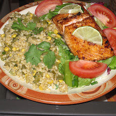 Broiled Salmon With Tomatoes and Capers