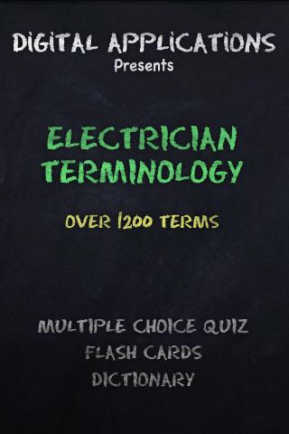 【免費教育App】1200 ELECTRICIAN TERMS QUIZ-APP點子