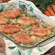 Wild Rice Chicken Bake