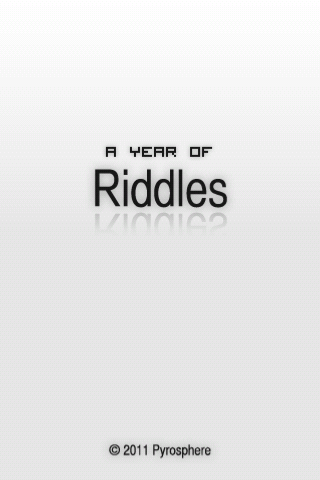 【免費解謎App】A Year of Riddles-APP點子