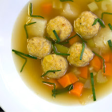 Einat Admony's Chicken Soup With Gondi (Iranian Chicken and Chickpea Dumplings)