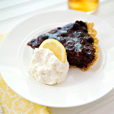 Fresh Blueberry Pie