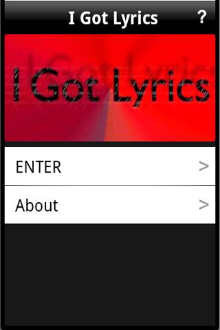 I Got Lyrics