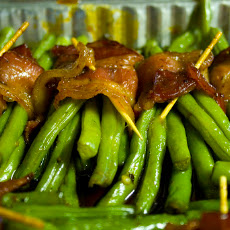 Sweet Green Bean Bundles