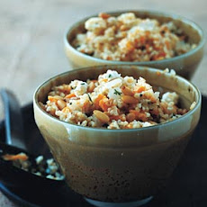 Bulgur, Apricot, and Pine Nut Dressing