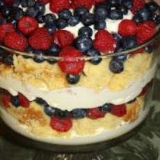 Fruity Chocolate Cake Trifle