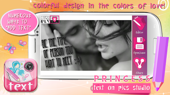 How to install Princess Text on Pics Studio lastet apk for bluestacks