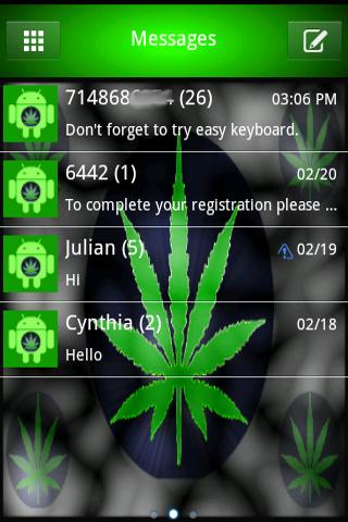 420 Weed Go SmS Theme