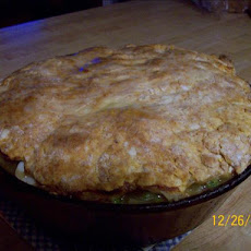Chicken Pot Pie With Biscuit Topping