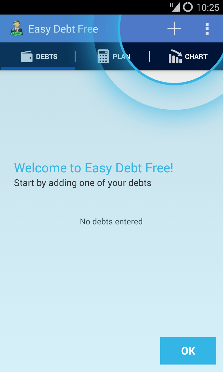 Android application Easy Debt Free PRO Key screenshort