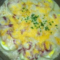Jacques Pepin's Gratin of Eggs